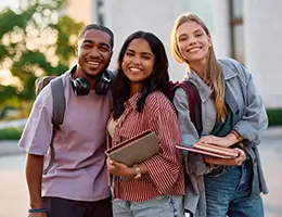 group of diverse young adults
