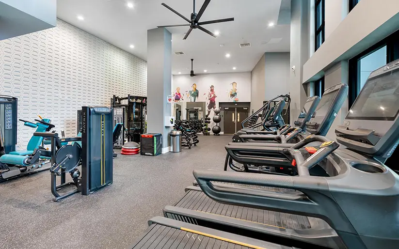 fitness center