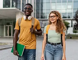 two young college students